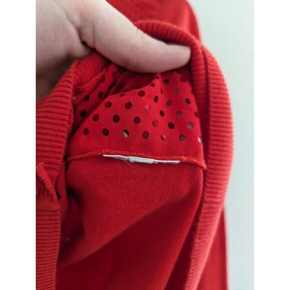 Sandro Paris Patterned Scoop Neck Cutout Cardigan Sweater - Picture 7 of 8